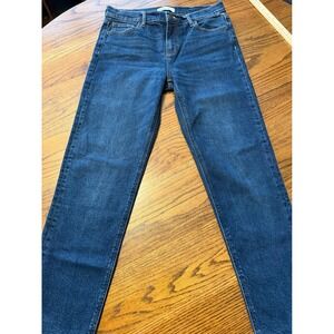 Carly Jean Los Angeles CJLA Straight Leg Jeans Dark Wash Size 7 WV17021BF-DK